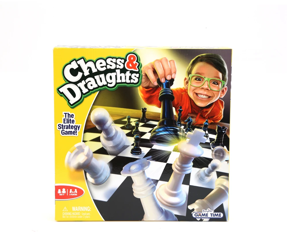 Funville Games žaidimas Chess&Draught 61152
