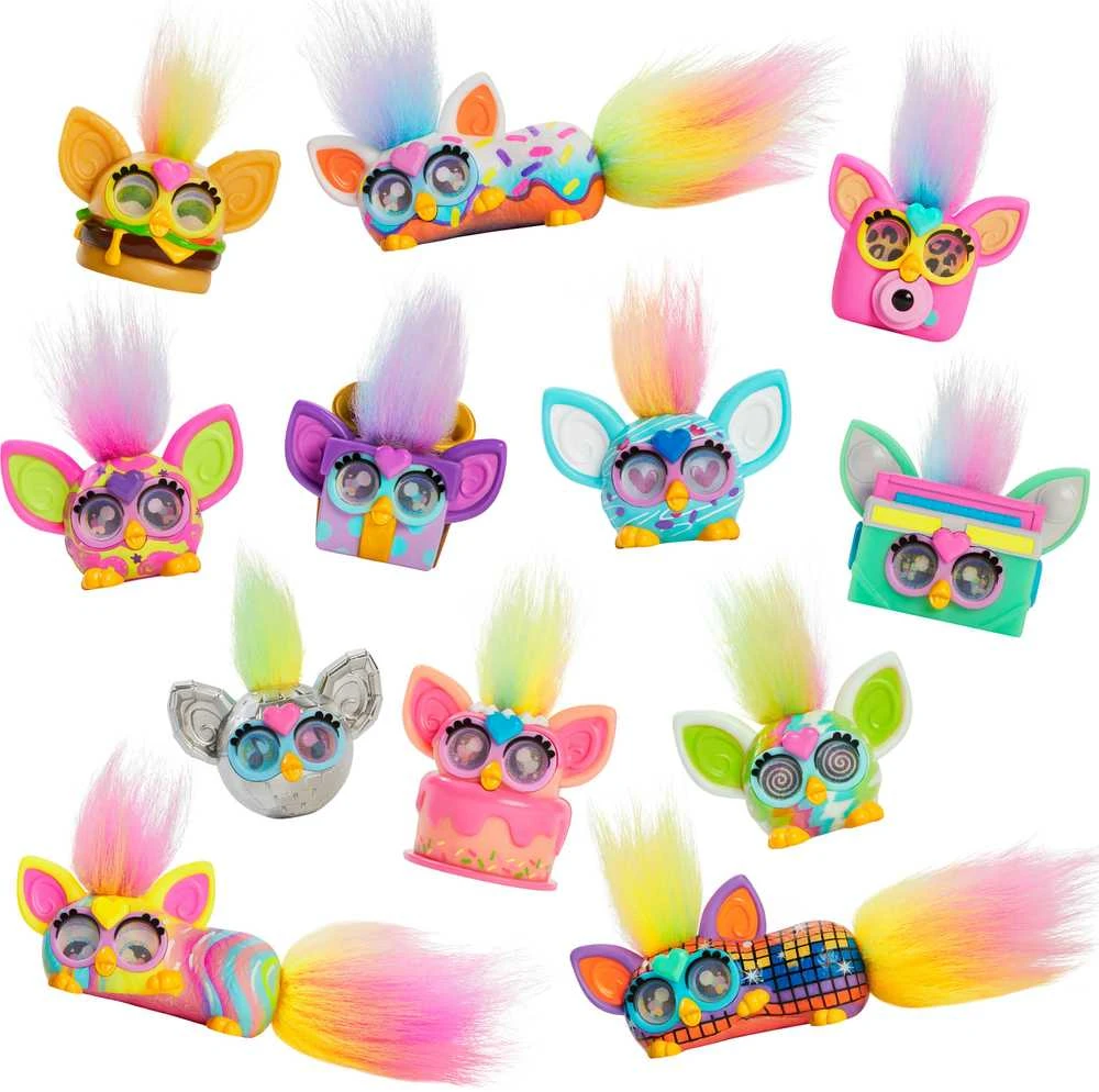 FURBY Mini figūrėlių rinkinys, 12 vnt.