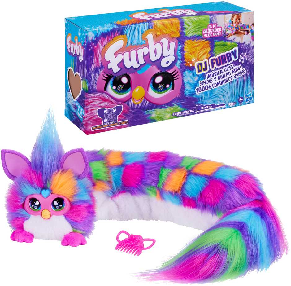 FURBY Interaktyvus furbis didžėjus „Neoninė žvaigždė“