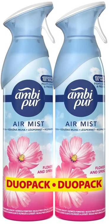 Oro gaiviklis Ambi Pur Flower & Spring, 2 x 185 ml, 0.185 l