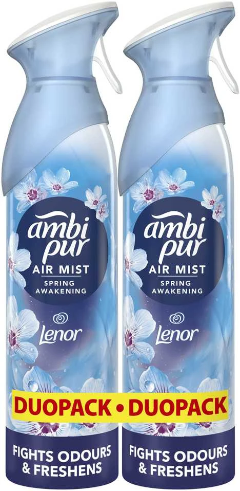Purškiamas oro gaiviklis AMBI PUR Spring Awakening, 2x185 ml