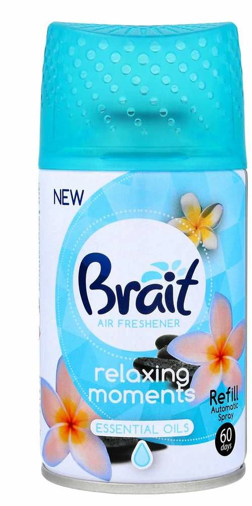Automatinio oro gaiviklio pakeitimas Brait Relaxing Moments 250ml