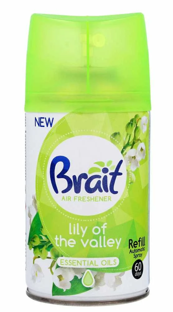 Brait Air Freshener Automatinis Lily of The Valey oro gaiviklis - 250ml tiekimas