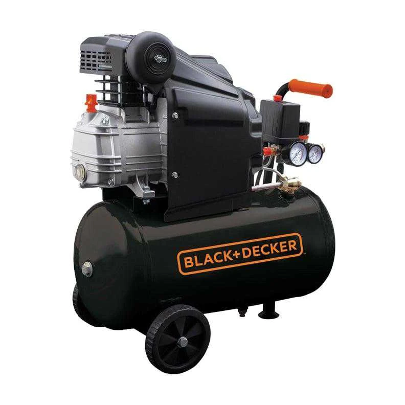 Black & Decker Juodas & Decker Oro kompresorius Juodas & Decker BD205/24, 24 L