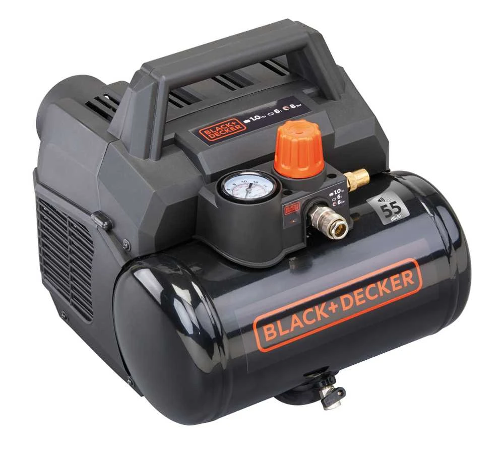 Black & Decker Juodas & Decker Oro kompresorius Juodas & Decker BXCMX106HE, 750 W, 230 V