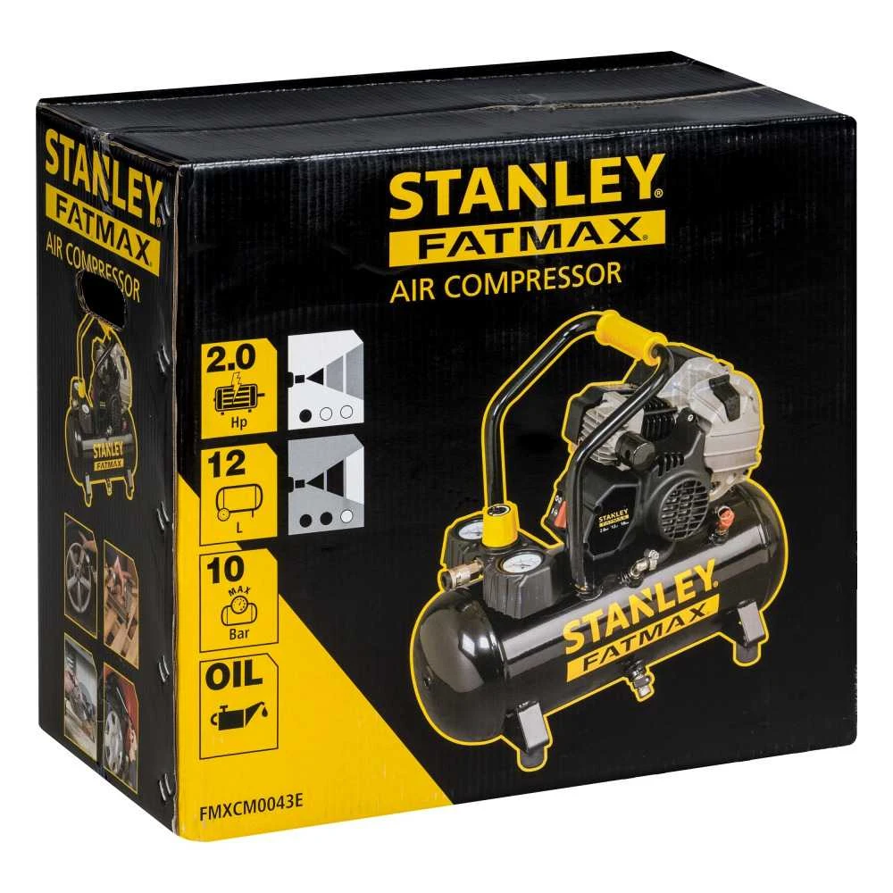 STANLEY HYBRID COMPRESSOR 12L/2KM/10BR FATMAX