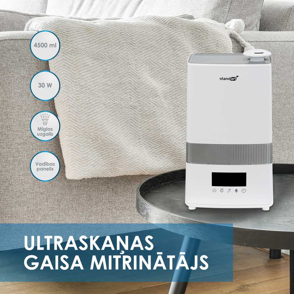 Oro valytuvas Standart AIR HUMIDIFIER SPS-908 STANDART
