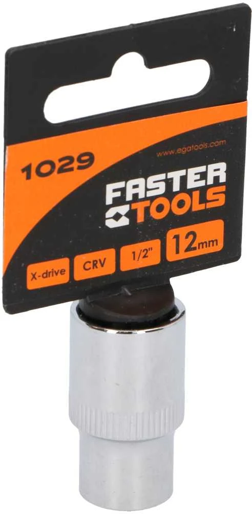 Faster_Tools Varžtų galvutė Faster Tools 1/2″ 12 mm 1029