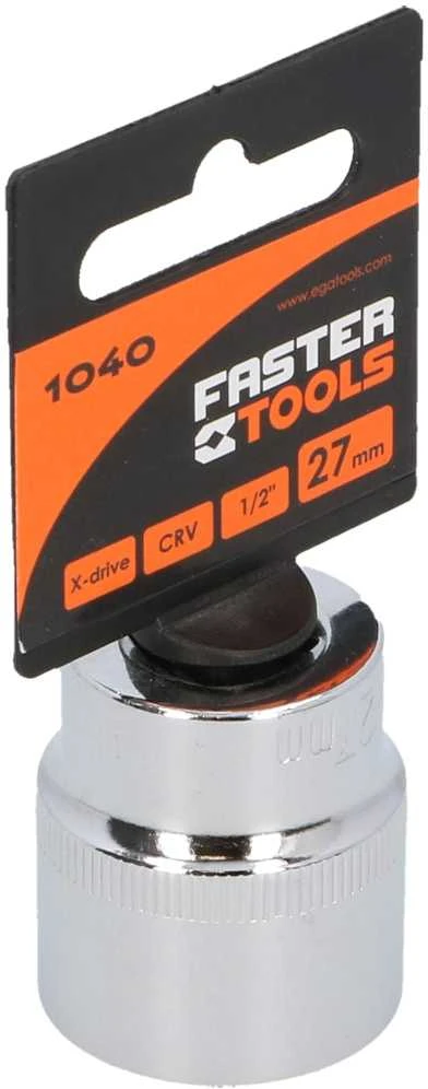 Faster_Tools Varžtų galvutė Faster Tools 1/2″ 27 mm 1040