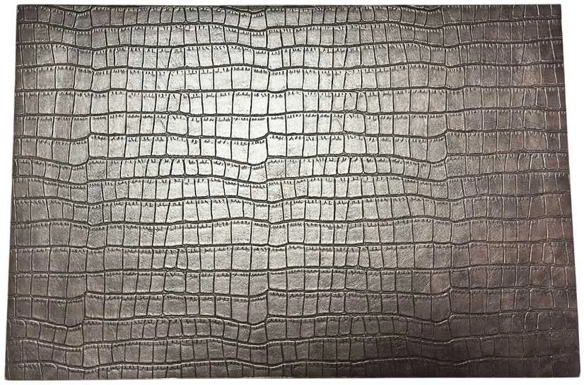 Domoletti PLACEMAT CROCODILE BURGUNDY 30X45CM