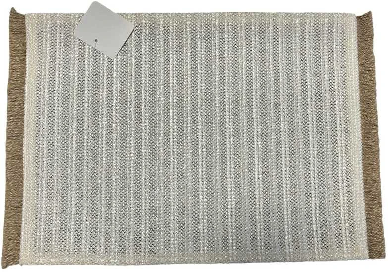 Domoletti PLACEMAT FRINGES CREAM 30X45CM
