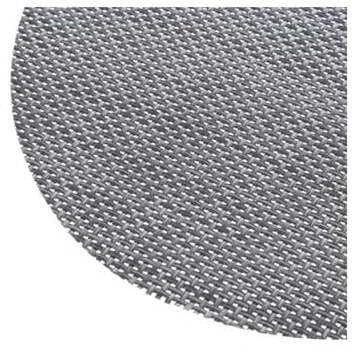 Domoletti PLACEMAT OVAL Pilkas/Juodas 35X48CM