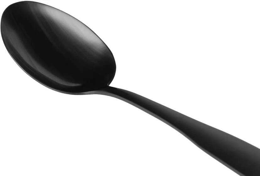 Stalo įrankių rinkinys Maku Kitchen Life Basic, matinis juodas, 16 vnt.