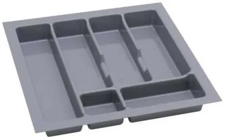 Stalo įrankių dėklas Rejs, 43 cm x 43 cm, plastikas, pilka sp.