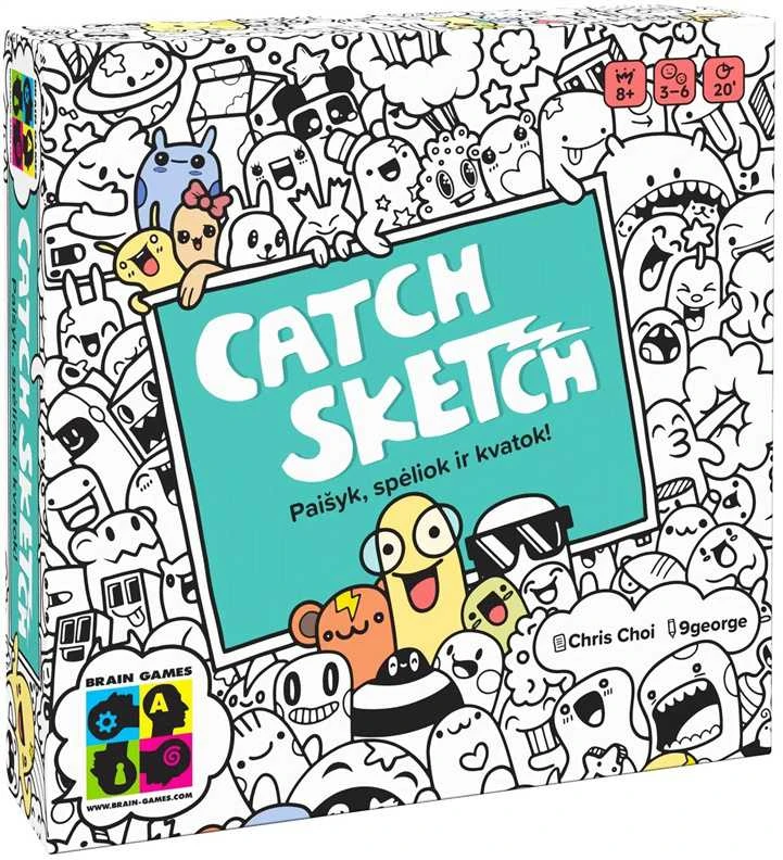 Stalo žaidimas BRAIN GAMES Catch Sketch | LT
