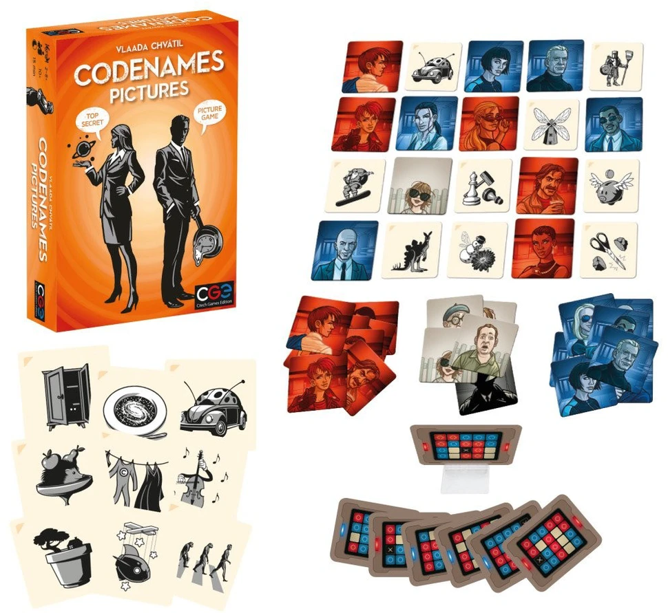 BRAIN GAMES kortų žaidimas Codenames pictures