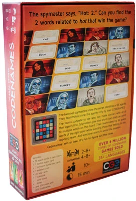 BRAIN GAMES kortų žaidimas Codenames pictures