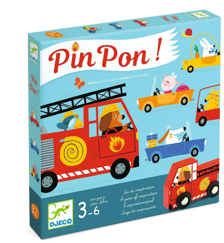 Djeco Stalo žaidimas - PinPon! ( DJ08571 )