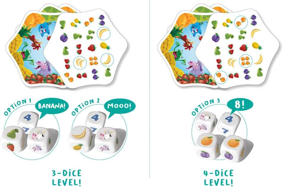 FLEXIQ Stalo žaidimas „Make A Mooove“