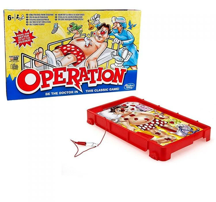 Hasbro_Gamin HASBRO GAMING OPERATION Stalo žaidimas