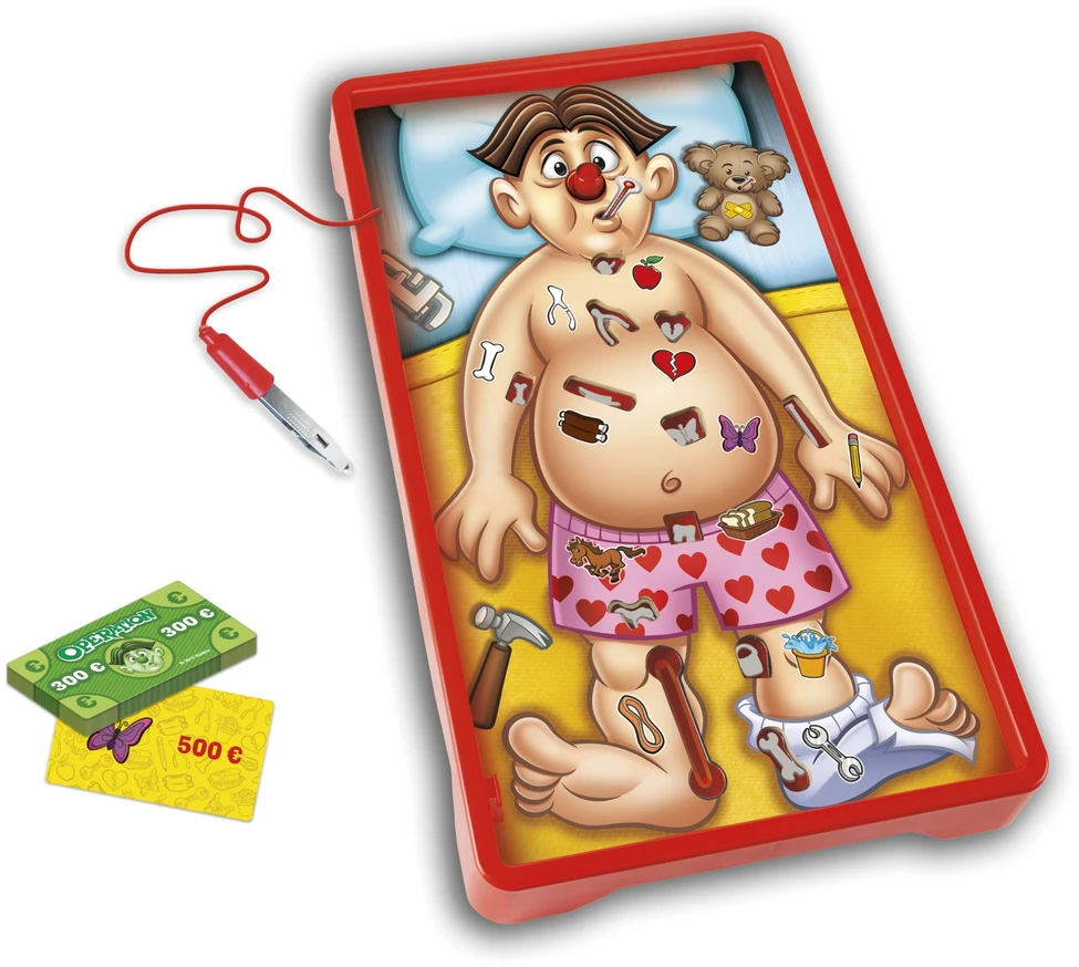 Hasbro_Gamin HASBRO GAMING OPERATION Stalo žaidimas
