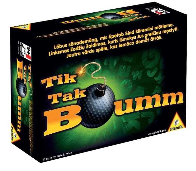 Stalo žaidimas Piatnik Tik Tak Bumm 775291, LV