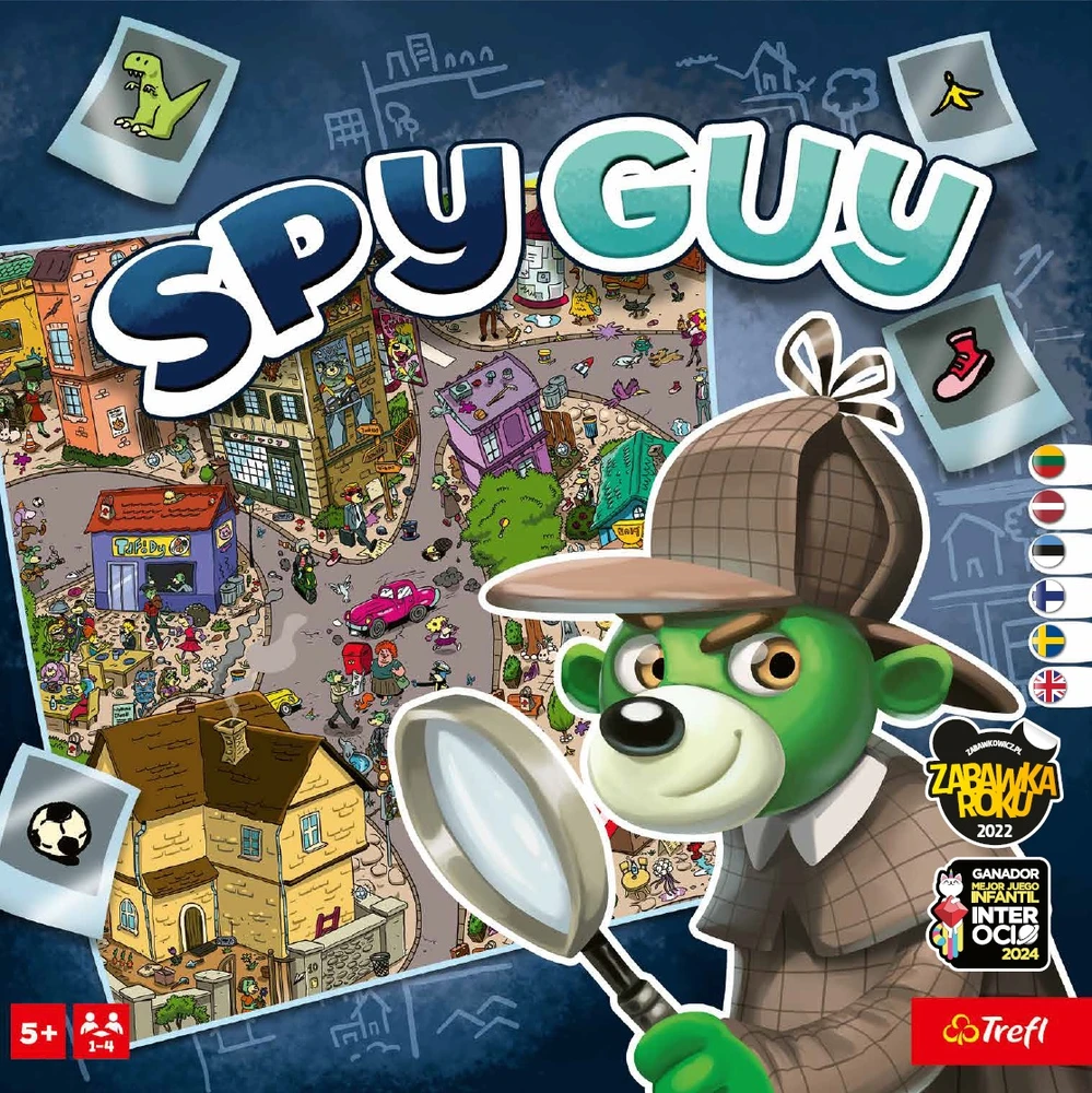 Stalo žaidimas Trefl Spy Guy 02659T, įvairių spalvų, LT LV EE EN Suomių Švedų