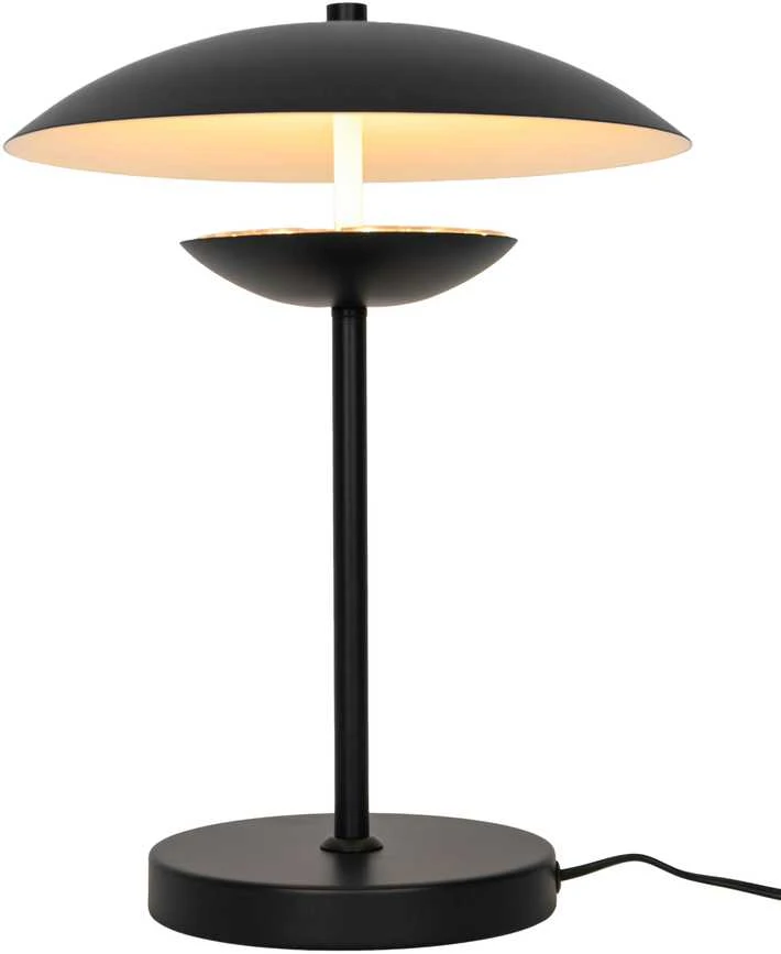 Lampa stołowa Domoletti TABLE LIGHT AURAS 2XE14 Juodas