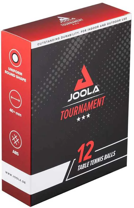 Stalo Teniso Kamuoliukai JOOLA Tournament 40+, 12 vnt.