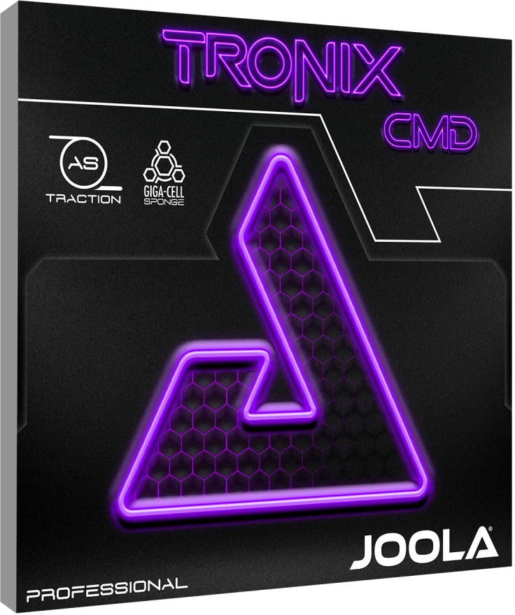 Stalo teniso raketės guma JOOLA Tronix CMD, Juodas 2.0