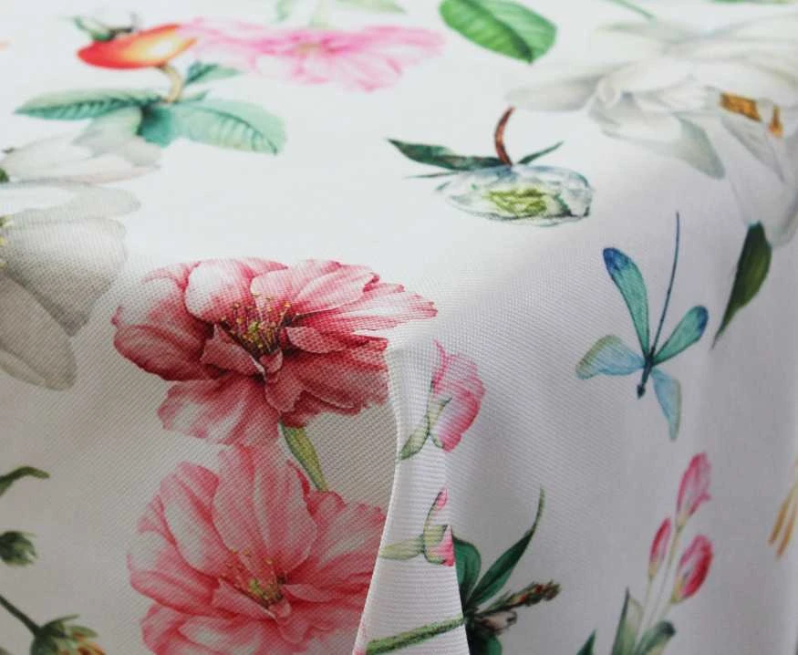 Domoletti TABLECLOTH DJT-1049 FLOWERS2 140X300CM