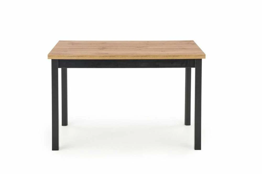 Nežinomas Stalas Cobalt, ąžuolo/juoda, 120 cm x 68 cm x 77 cm