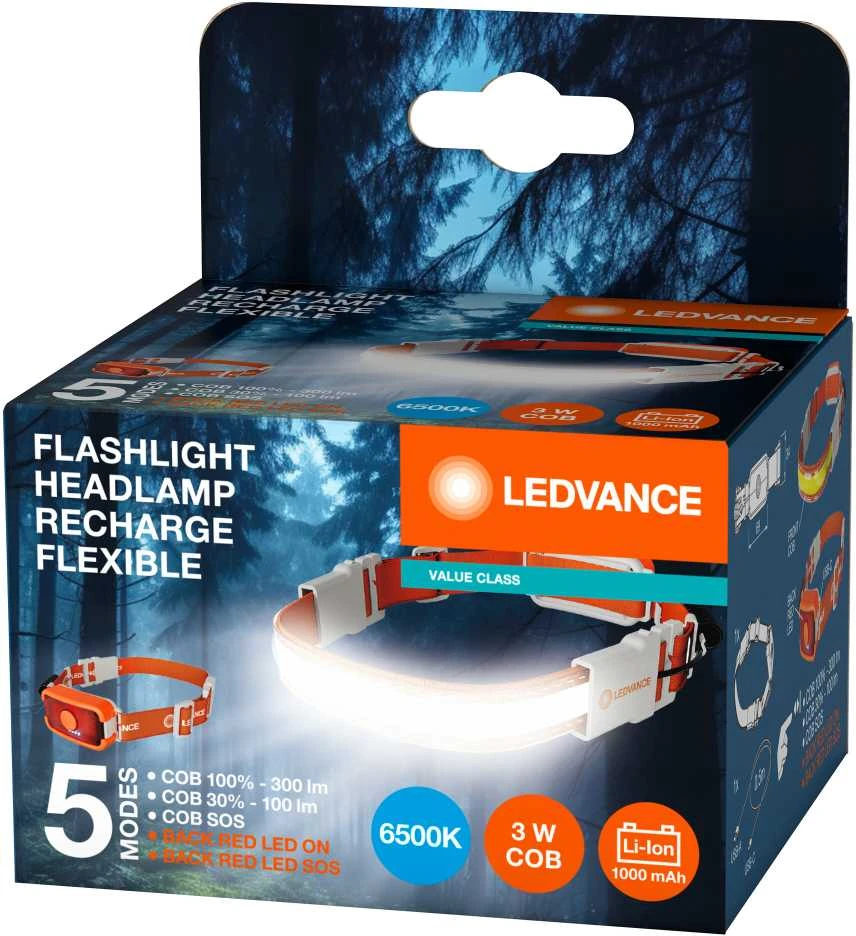 Ledvance ŽIBINTUVĖLIS GALV ĮKR 3W 300LM IP20