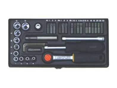 Grąžtas Galvučių ir antgalių rinkinys Proxxon 23070, 1 - 30 mm, 1/4"
