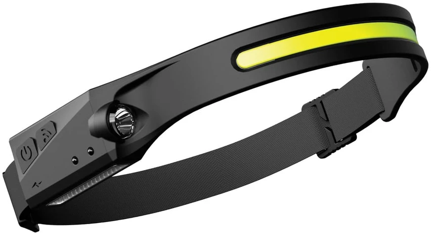 Arcas Galvos žibintuvėlis, 5W + 3W LED, įkraunamas