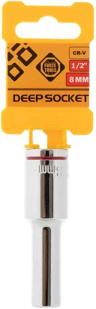 Grąžtas Forte_Tools Ilgoji varžtų galvutė Forte Tools, 8 mm, 1/2", Ø8 mm
