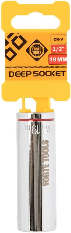 Grąžtas Forte_Tools Ilgoji varžtų galvutė Forte Tools, 19 mm, 1/2", Ø19 mm