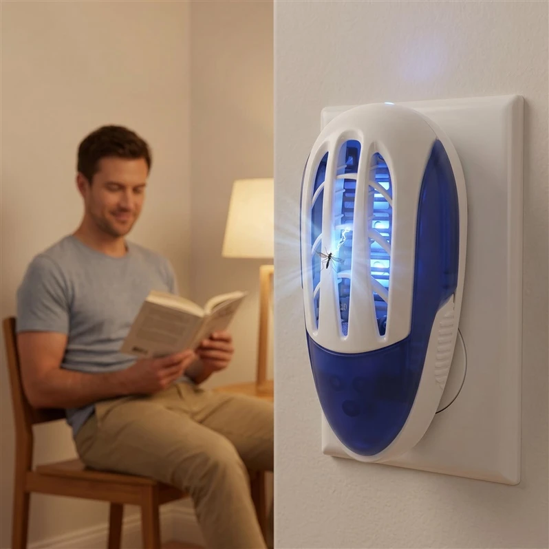 Garden Cente Elektroninė vabzdžių gaudyklė musėms. uodams ZT09052. 1 W