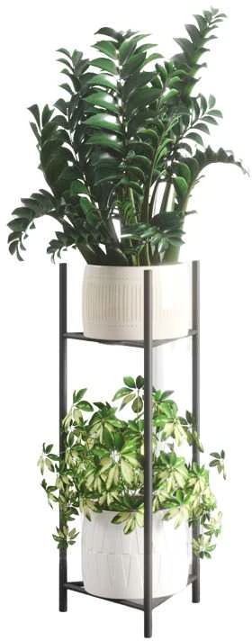 Garden Center Sbox STAND FOR FLOWER POTS SENS L Juodas 27X75
