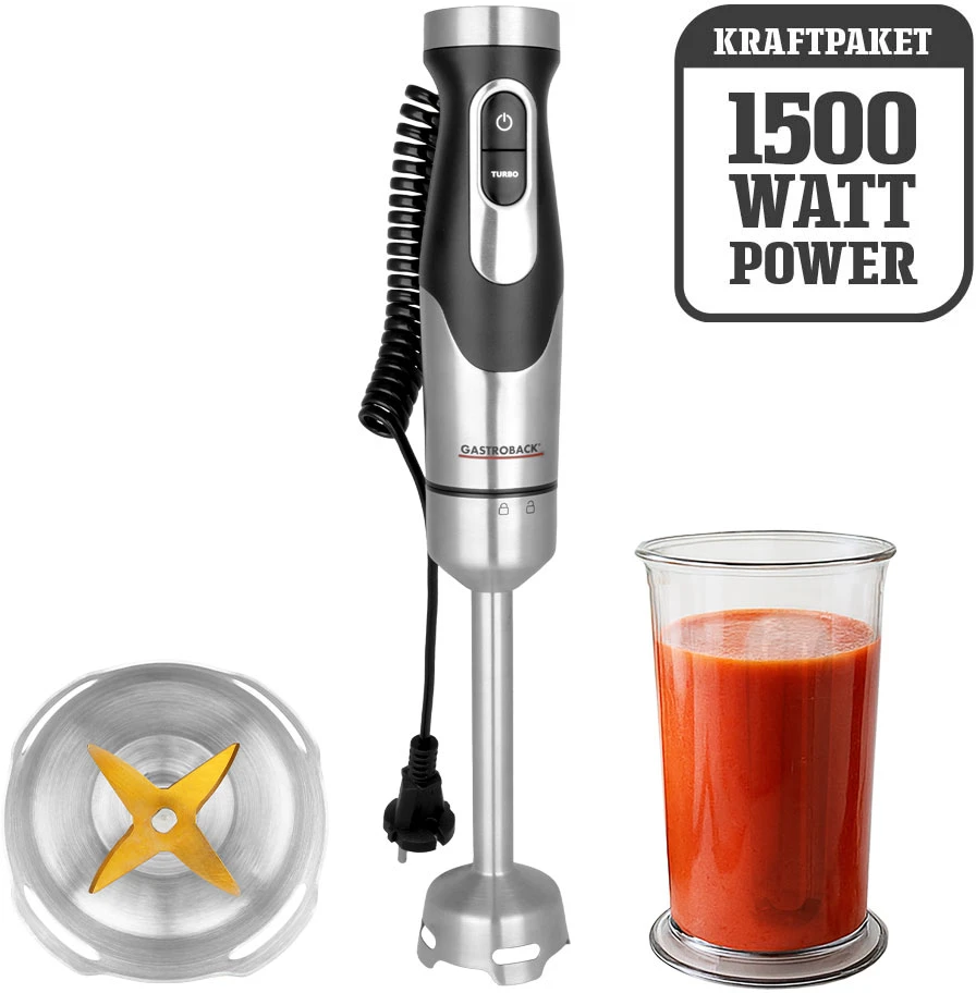 Rankinis maišytuvas Gastroback 40968 PowerMix FlexCord 1500W