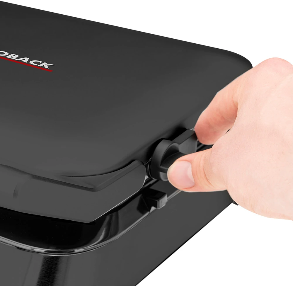 Vaflinė Gastroback Gastroback Advanced Control Juodas Edition 2 gof. 1600 W Nerūdijantis plienas