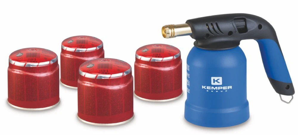 Degiklis „KEMPER" REG su piez + 4 balionai
