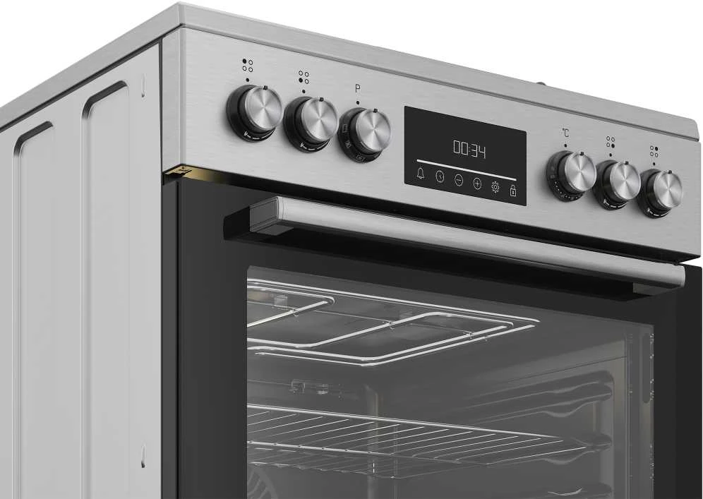 Dujinė viryklė su elektrine orkaite Beko FBE6330GXDSN