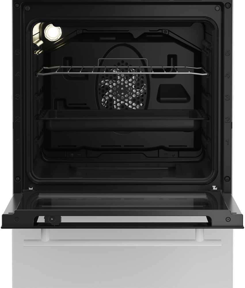 Viryklė Gas stove with electric orkaitė Beko FSE52029DWD
