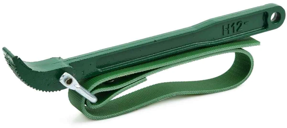 Geko Alyvos filtro raktas su dirželiu iki 200mm