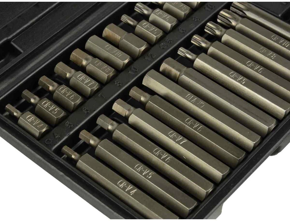 Geko Antgalių komplektas 10mm 40 vnt. XZN/TX/Šešiakampis