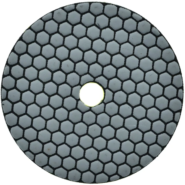Geko Deimantinis diskas sausam poliravimui 125mm Grūdėtumas 100