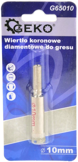 Geko Krono grąžtas plytelėms 10mm