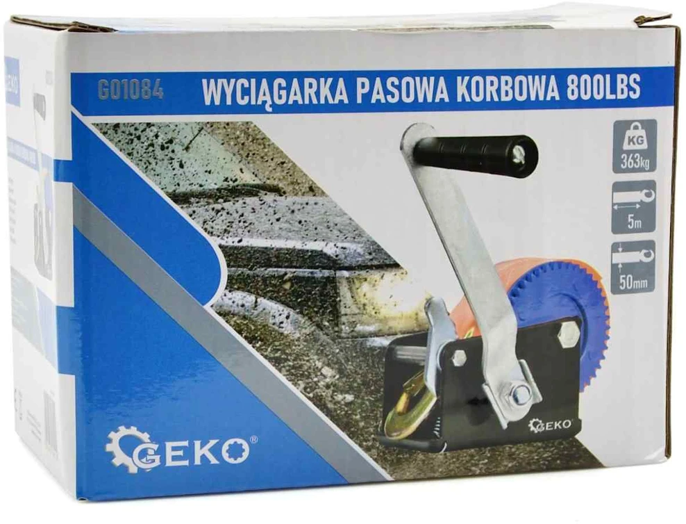 Geko Gervė Vinča 363kg 5m diržinė