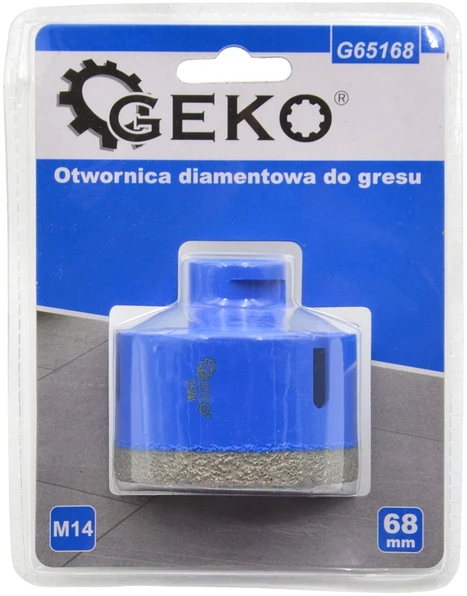 Geko Grąžtas M14 Plytelėms 68mm